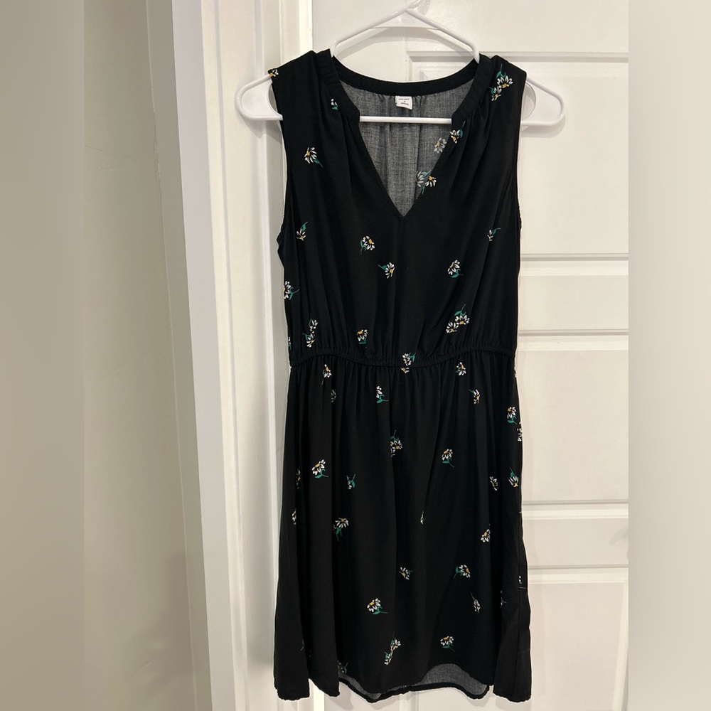 Black Short Sleeve Dress